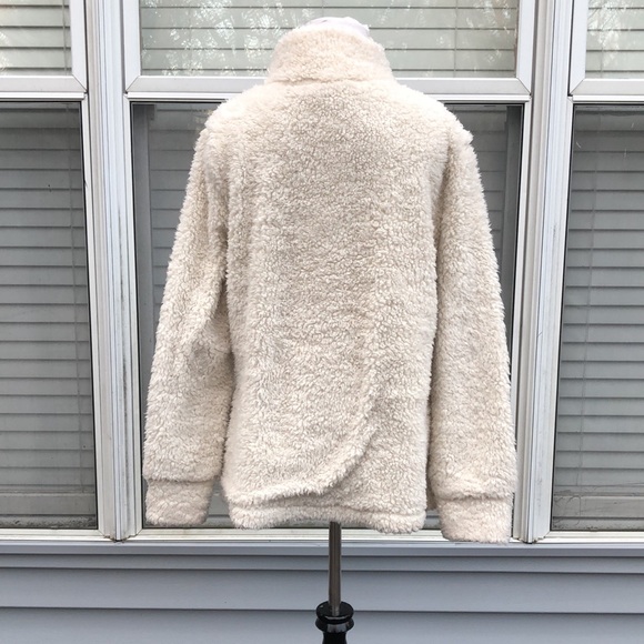 Weatherproof 1/4 Zip Fuzzy Pullover Jacket Top size Medium - Picture 8 of 14